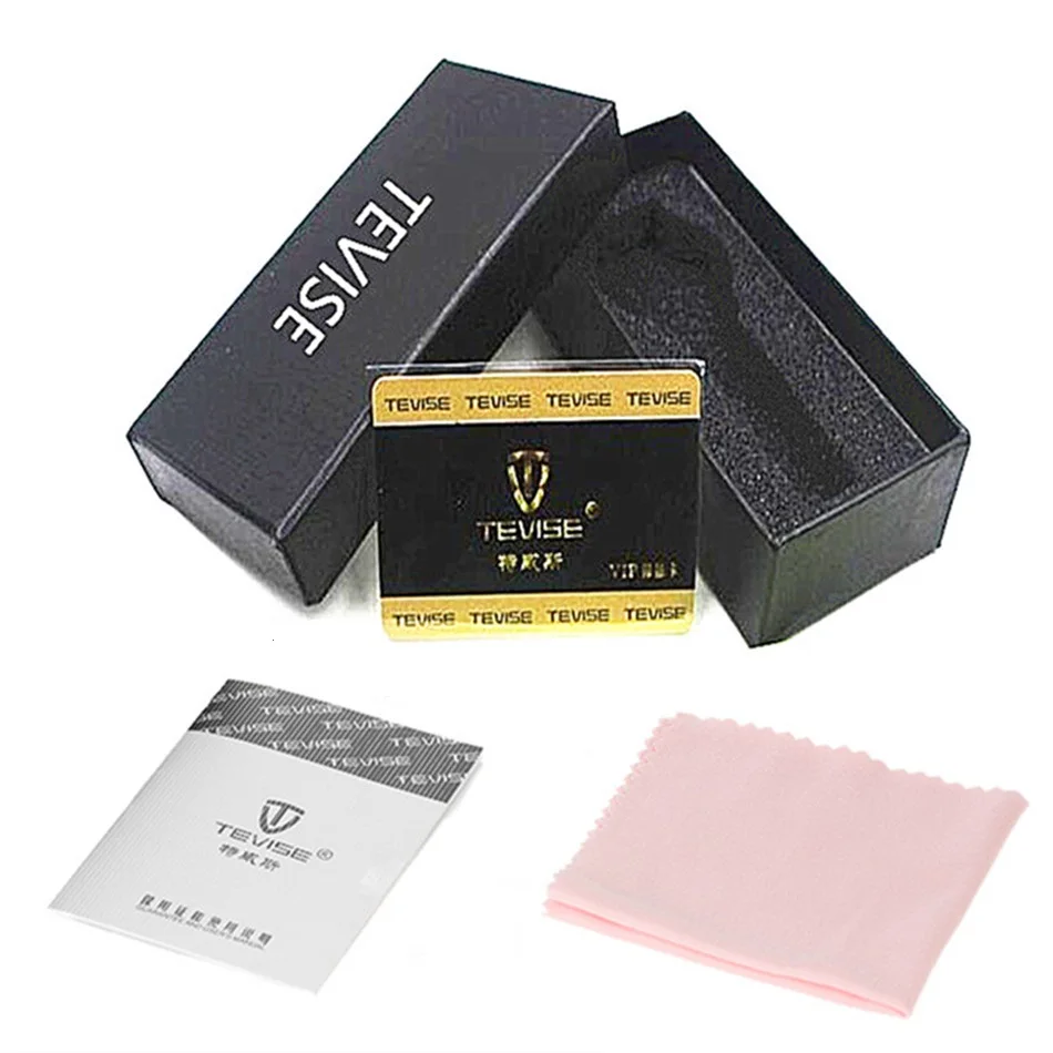 TEVISE 9006B Mens Watch 3D Gold Dragon Automatic Watch Rhinestone Luxury Self-Wind Mechanical Watches Luminous Montre Homme (10)