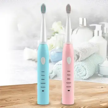 

Bb201 Electric Toothbrush Rechargeable Ultrasonic 5 Way Mode Oral Cleaning Toothbrush For Adult Children Waterproof