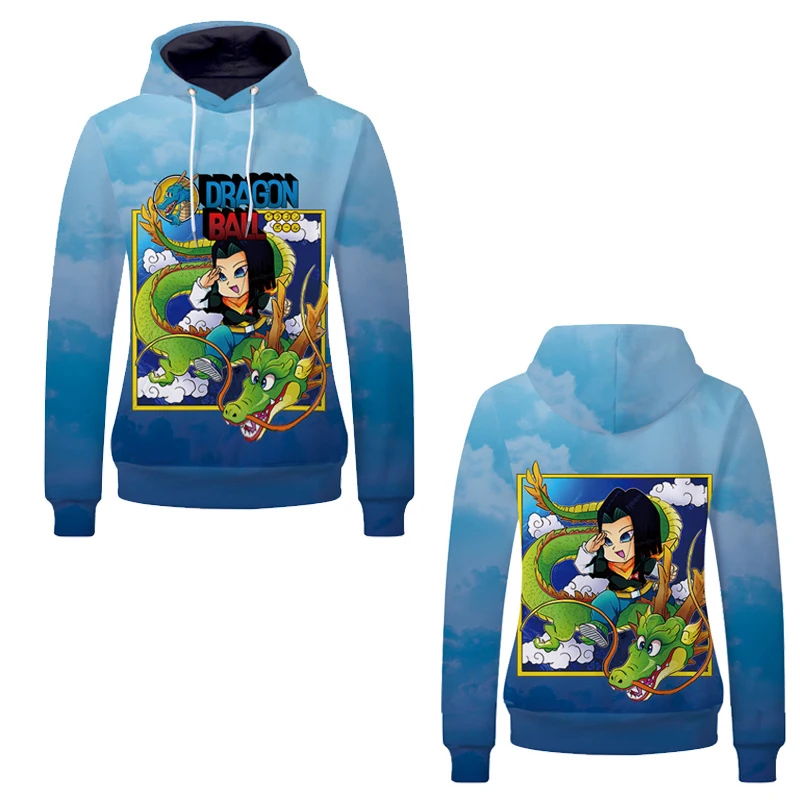 Fans Wear 2019 3D Men Hoodies Dragon Ball Sweatshirt Anime Kagamine Hoodie 3D Printed Hoodie for Fans Cosplay