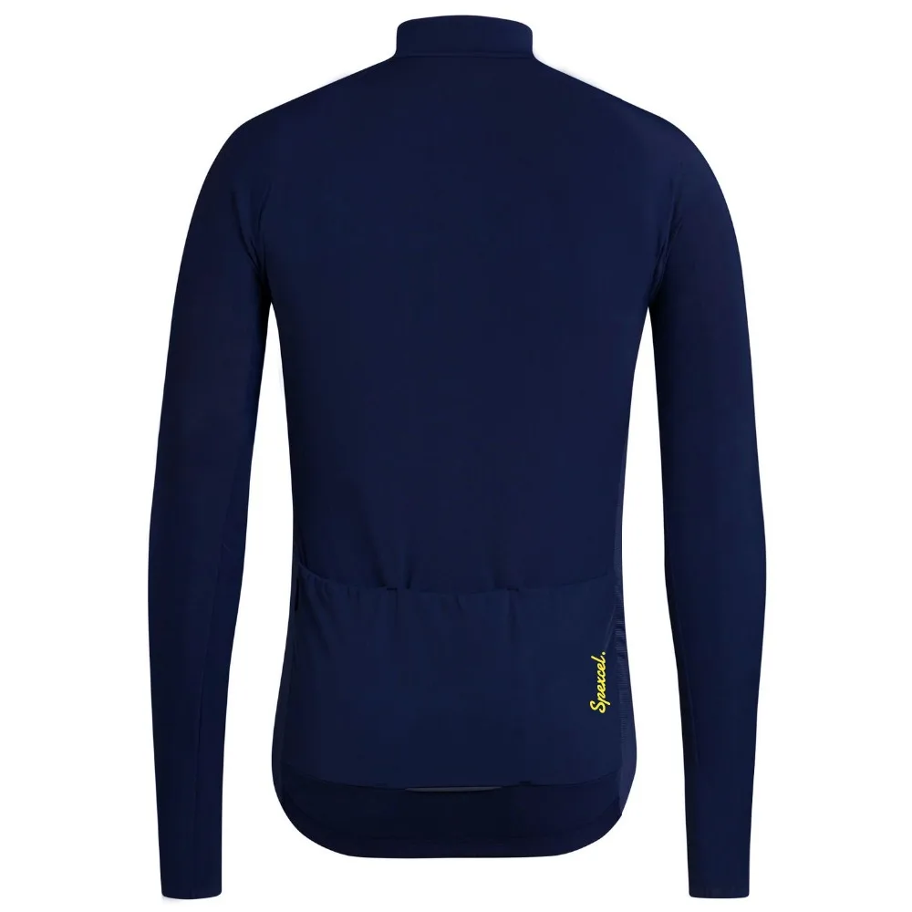 Spexcel, темно-синяя профессиональная команда, Осень-зима, теплая флисовая футболка с длинным рукавом для велоспорта, одежда для шоссейного велосипеда, одежда для велоспорта