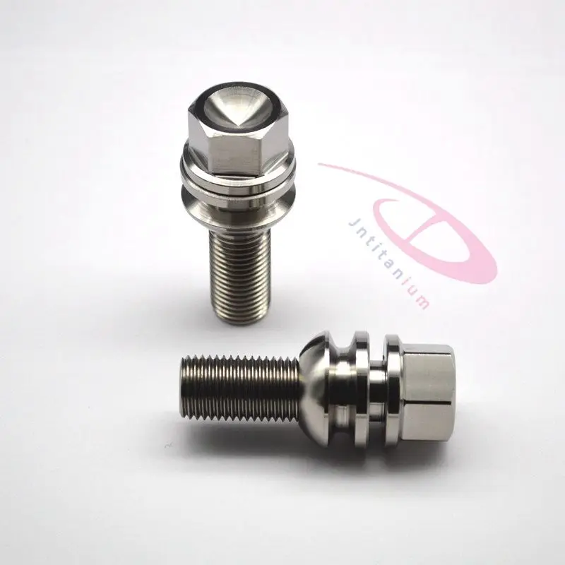 Титановый Колесный Болт Gr5 для porsche Benz|wheel drift|wheel adjustbolt set |