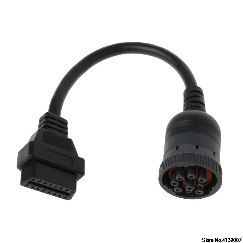 Авто J1939 Deutsch 9 Pin к OBD2 OBD 16 Pin грузовик Diagnistic соединительный кабель 828 продвижение