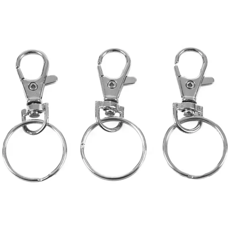 

12pcs Keychain Rings Keychain Dog Clasps Keychain 23mm