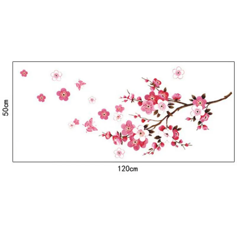 Sakura предназначен настеный стикер для домашний декор гостиной DIY настенные