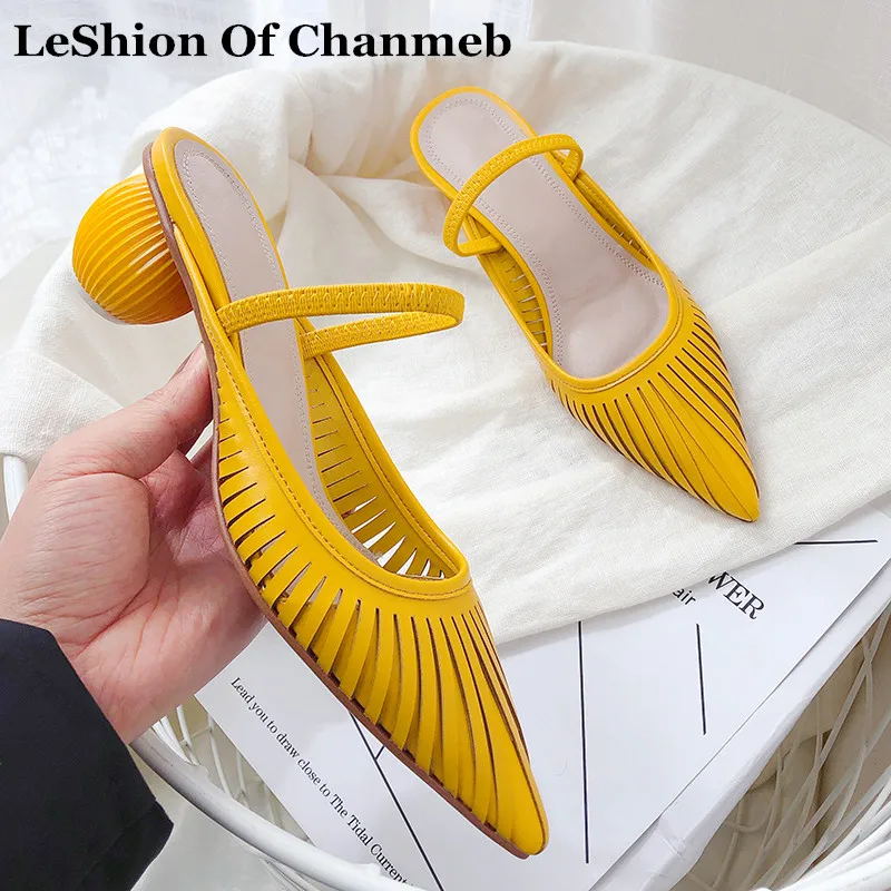 round ball heel shoes