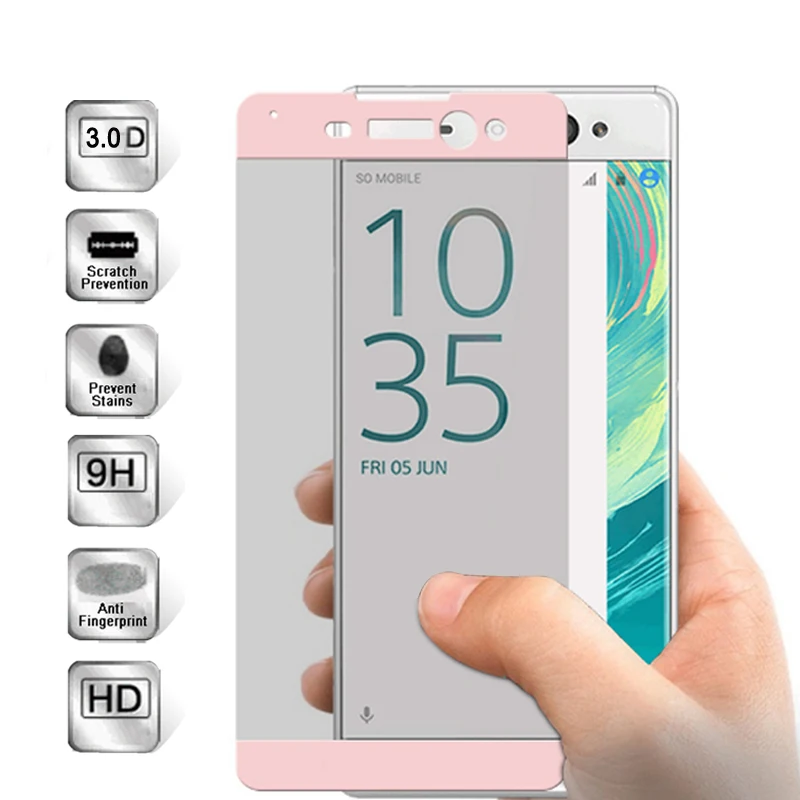 

For Sony F3211 3D Full Cover Tempered Glass Screen Protector for Sony Xperia XA Ultra F3211 F3212 F3213 F3215 F3216 glass Film