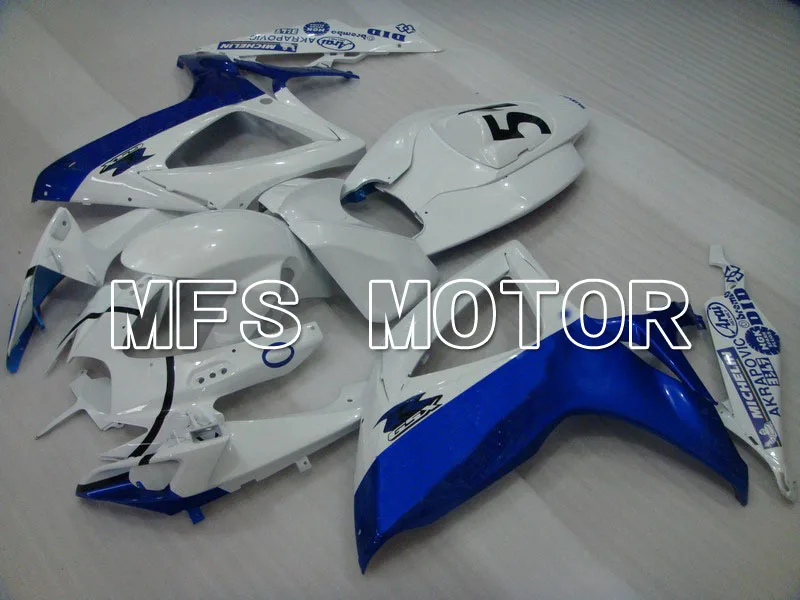 

Suzuki GSX-R 600/750 2006-2007 K6 Injection ABS Fairing - Jordan - White/Blue