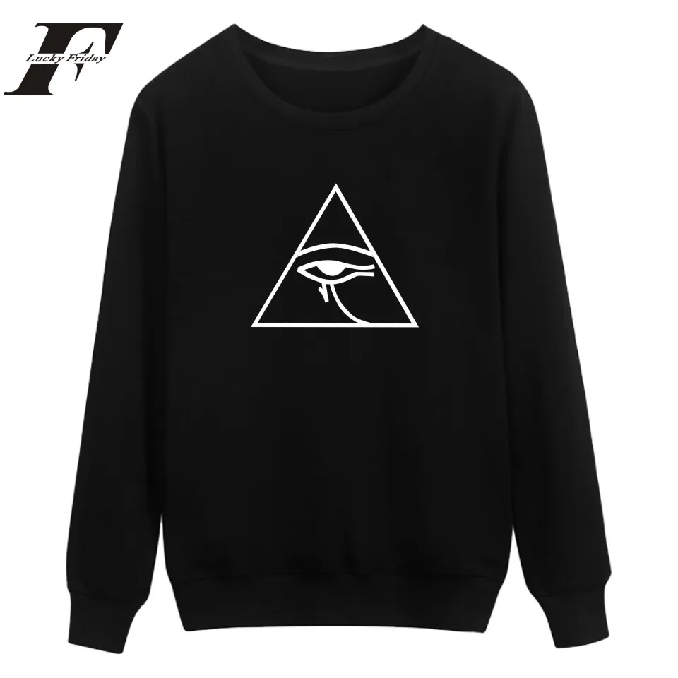 Funny Graphical Print Sweatshirts Long Sleeve Hoodies Casual Mens