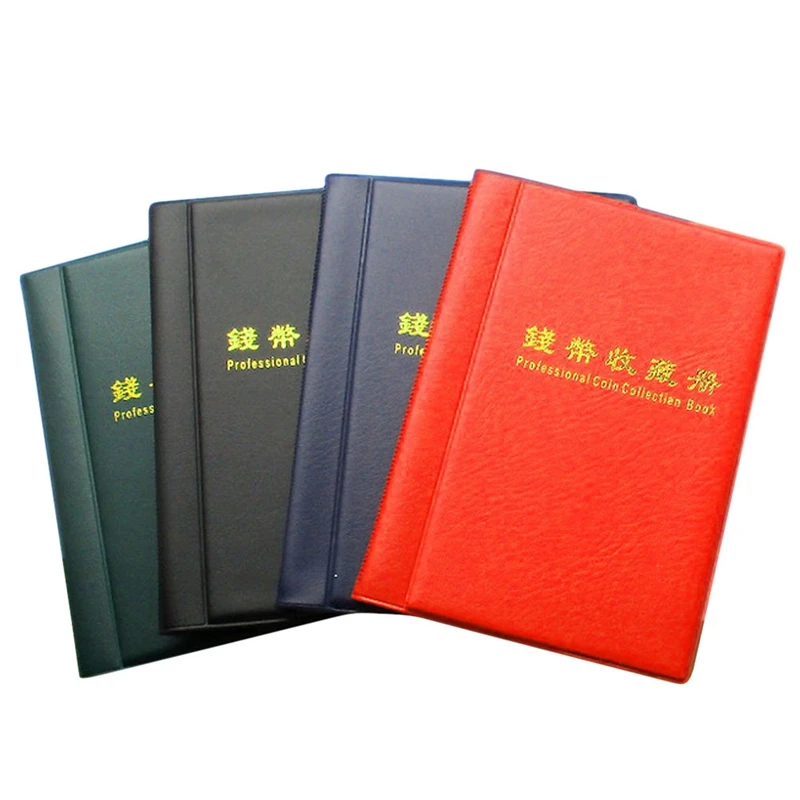 

120 Coins Money Collection Album Holder Book Portable Penny Storage Pocket Case