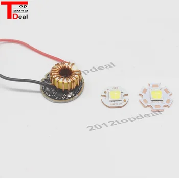 

CREE XHP70 6V LED Cool White LED Emitter Didoes+4.5A 26mm 1 Mode or 5 Modes Driver