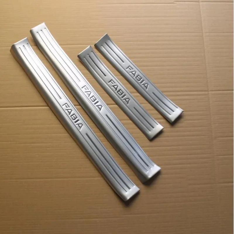 

Stainless steel bar a sharp greeter pedal threshold