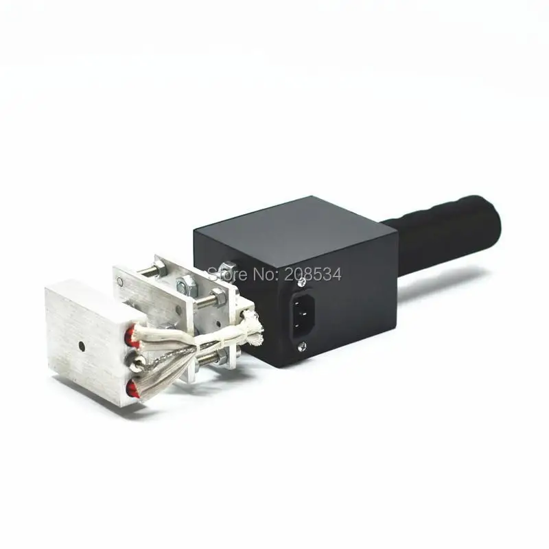 10X13 Manual Hot Stamping Machine Handheld Hot Stamp Printing Machine Mark printer Leather embossing LOGO Brand Pressing Machine