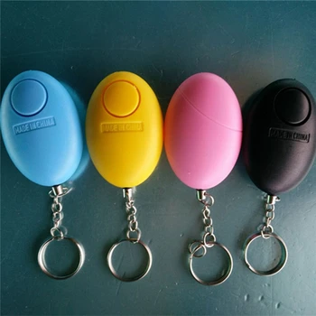 

Self Defense Keychain Personal Alarm Girl Women Anti-Attack Panic Safety Security Rape Alarm Loud Keychain Alarm Emergency Alarm