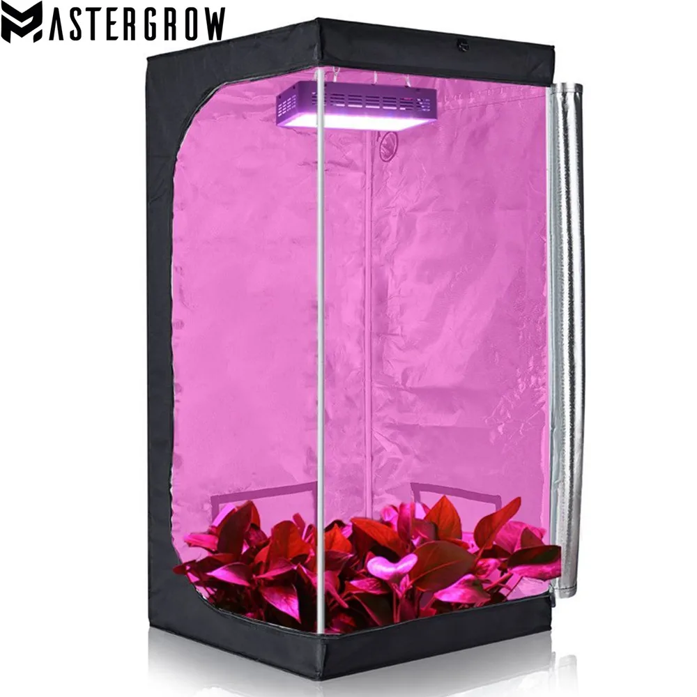 MasterGrow 50X50X100cm Внутренняя защита от атмосферных воздействий гидропоника, шатер для выращивания, Гроу-рум для коробка для выращивания