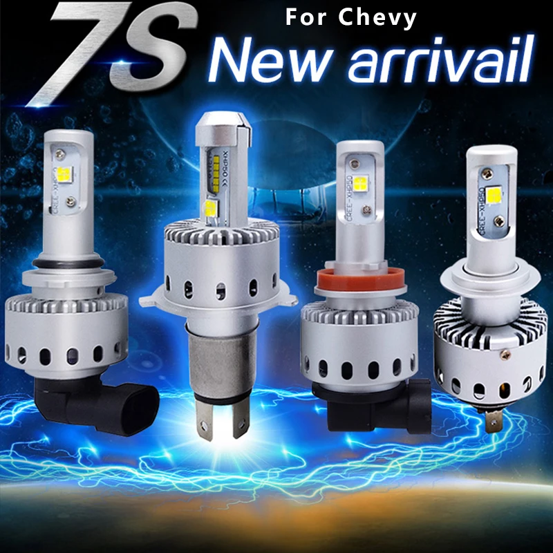 2Pcs 8000LM 12V 80W Car LED Headlight Auto LED Head Bulb HI LO Beam HeadLamp lanos