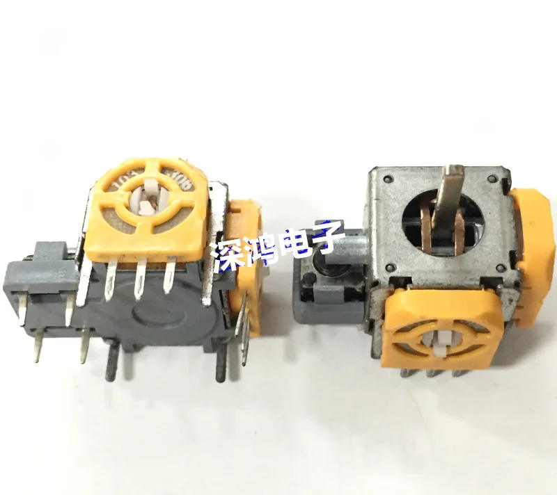 

RJ13 joystick potentiometer 4 direction switch with push switch toy airplane model joystick handle 7mm