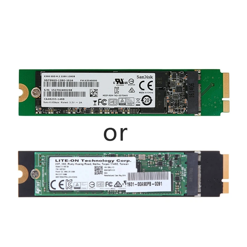 

128GB SSD for Apple 2012 MacBook AIR A1465 A1466 MD231 MD232 MD223 MD224 SSD 1pc