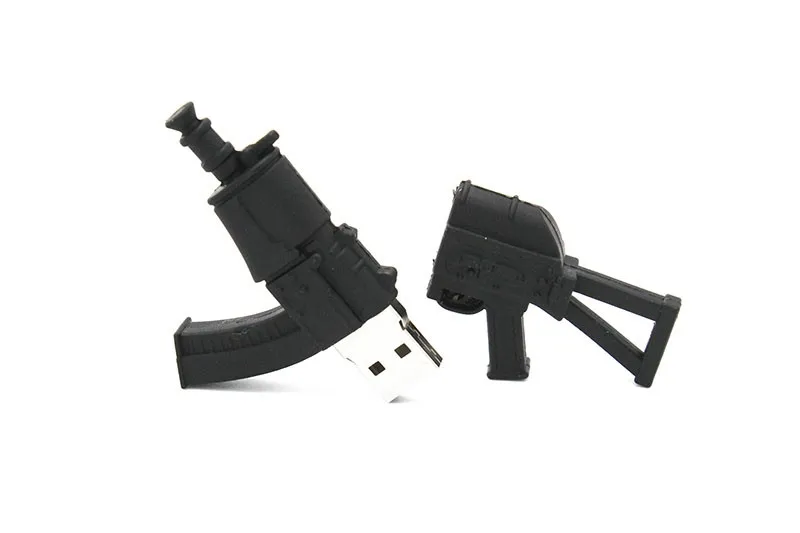 JASTER Cool ak47gun модель usb флеш-накопитель usb 2,0 пистолет Флешка 8 ГБ 16 ГБ 32 ГБ 64 Гб карта памяти флешки подарки