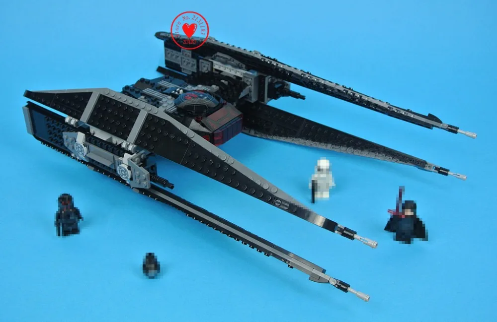 

New The Tie Model Fighter fit legoings star wars figures clone droid Building Blocks Bricks gift kid 75179 boys games Toys set