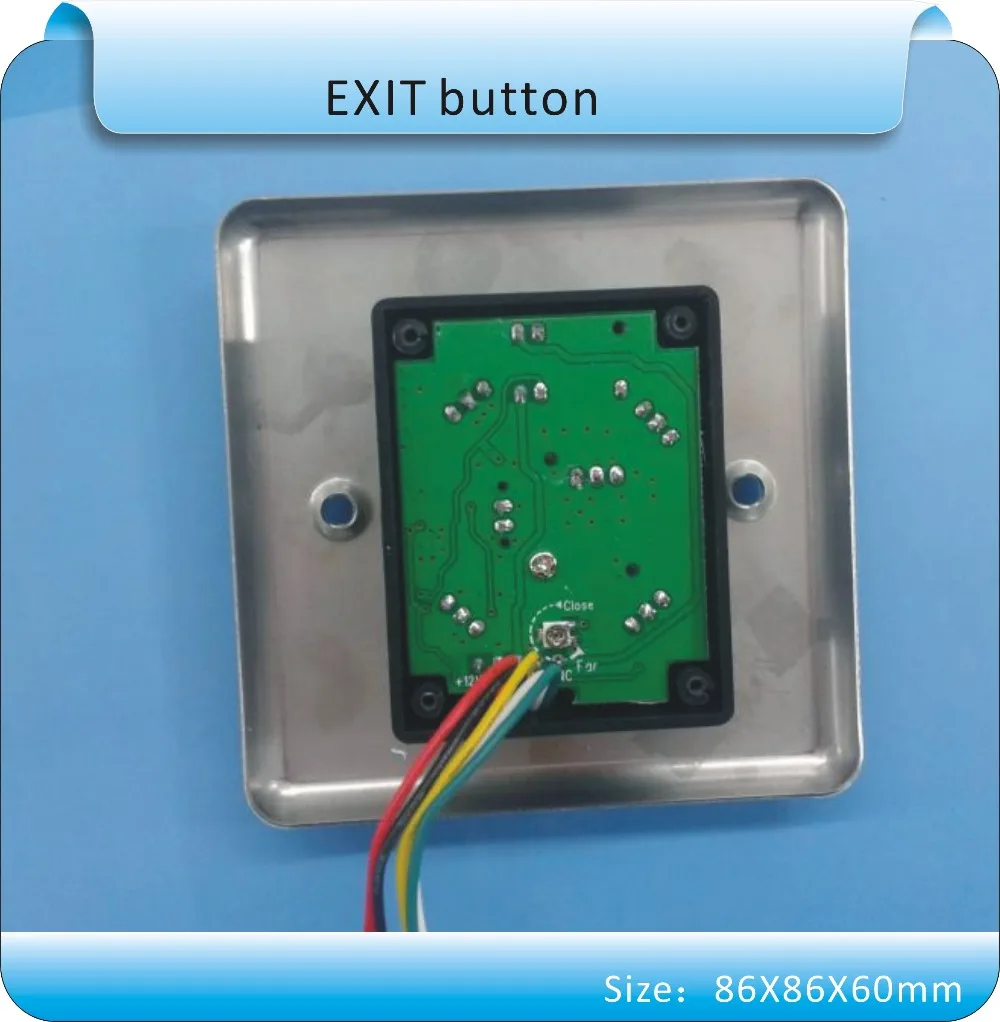 86X86 мм инфракрасная Индукционная настенная кнопка открытия входной двери кнопочный переключатель 86 мм для контроля доступа к двери