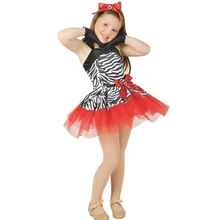 Профессиональный балетная пачка Justaucorps Театральный Костюм танцевальная одежда для девочек костюмы зебры профессиональная танцевальная одежда платье