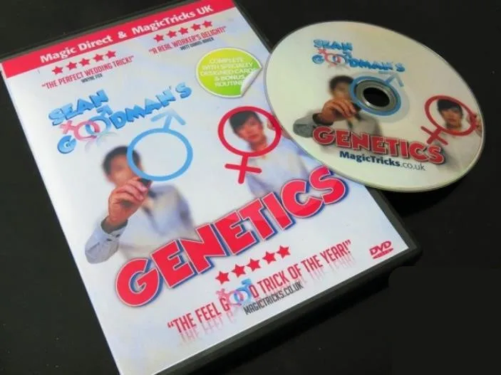 Genetics от Sean Goodman (Gimmick) Магическая Иллюзия Magie Professional Illusion Artifice Cardistry|Волшебные