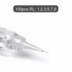100X Magnum Tattoo Needles Mix Set rl agujas tattoo cartridge needle 1rl 3rl 5rl 7rl micro needle for Permanent makeup machine 100X Magnum Tattoo Needles Mix Set rl agujas tattoo cartridge needle 1rl 3rl 5rl 7rl micro needle for Permanent makeup machine