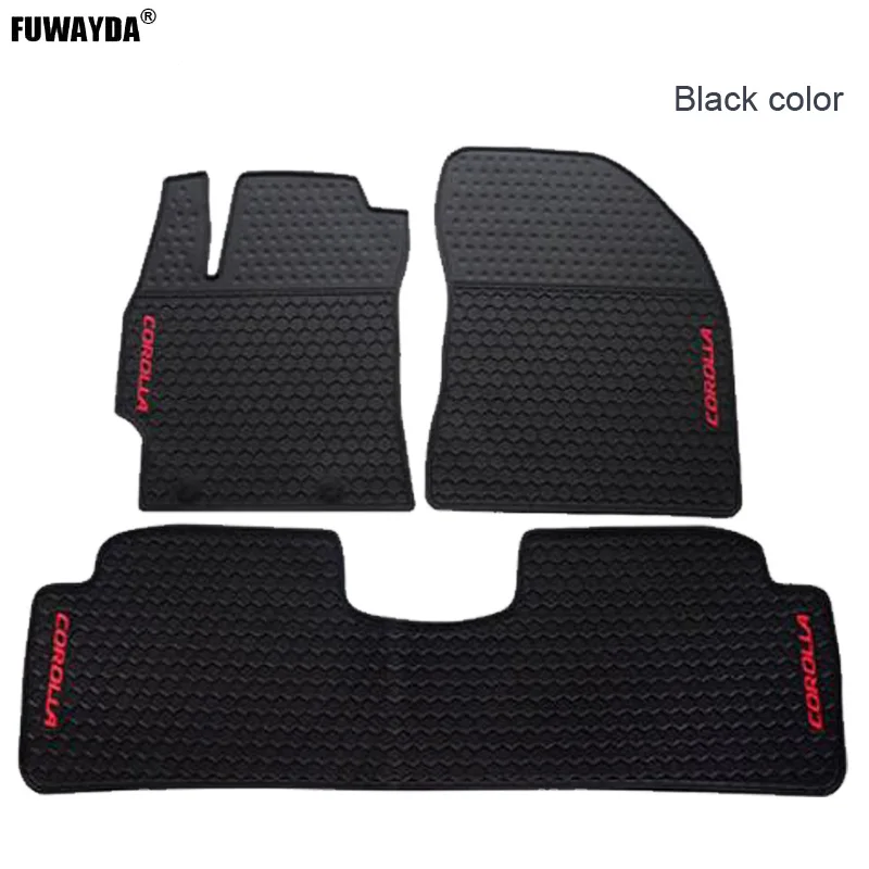 FIT FOR 2007-2011 TOYOTA COROLLA BLACK 