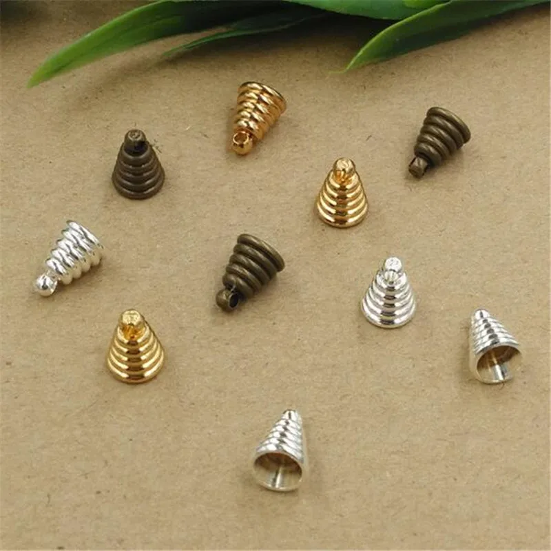 Buy 50pcs Necklace End Tip Tassel Caps Beads Cap End