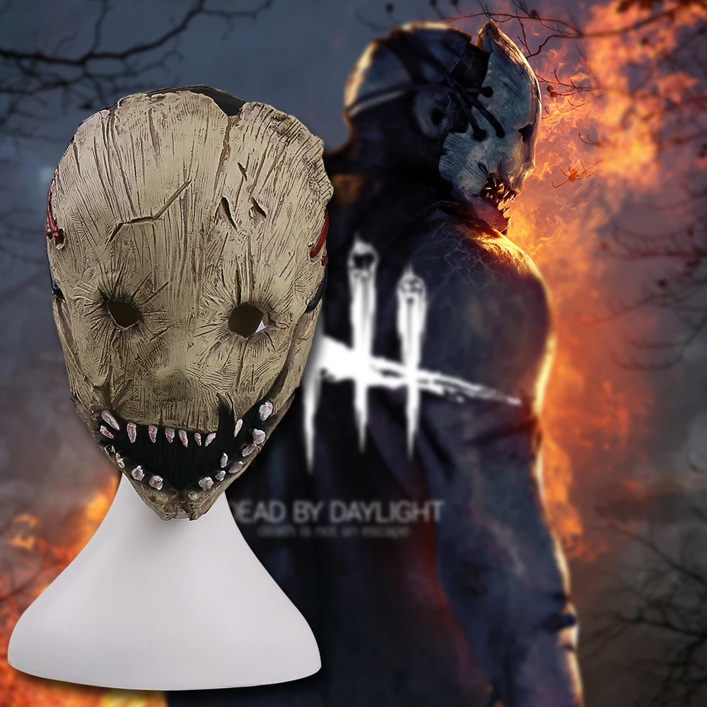 

Game Dead by Daylight The Trapper Mask Cosplay Helmets Masks Breathable Latex Adult Halloween Party