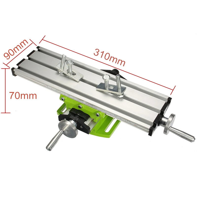 mesa fresadora broca vise ajuste coordenar tabela