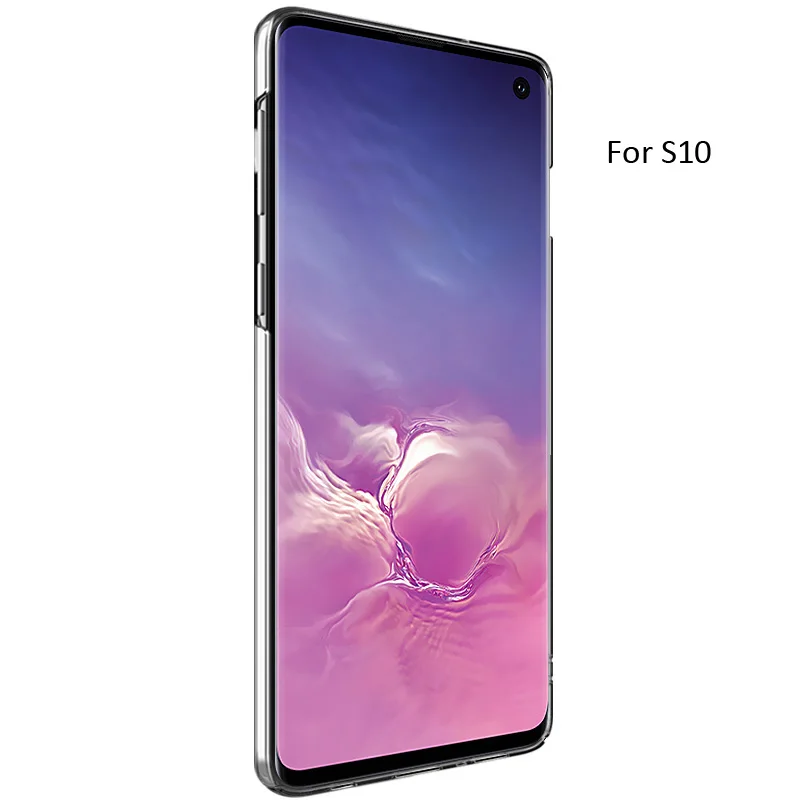 Imak Air кристально прозрачный чехол для samsung Galaxy S10 Plus S10e Жесткий пластиковый Чехол