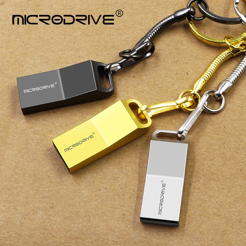 Металлический флеш накопитель водонепроницаемый usb 8 г 16 32 64 флешка