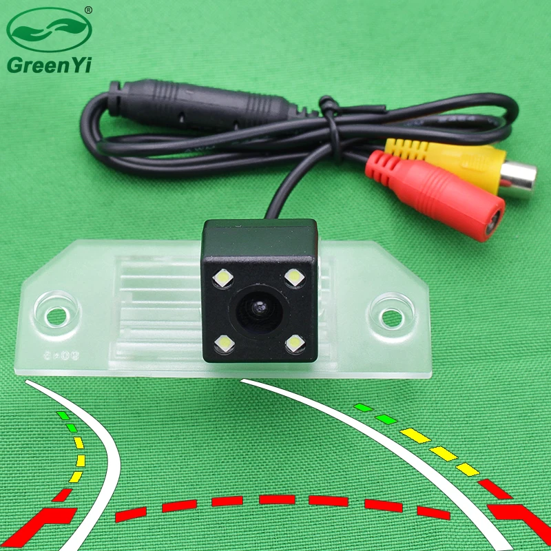 

GreenYi Dynamic Trajectory Parking Line Rear View Camera for Ford Focus Sedan 2008 2009 2010 Intelligent Back Up Camera