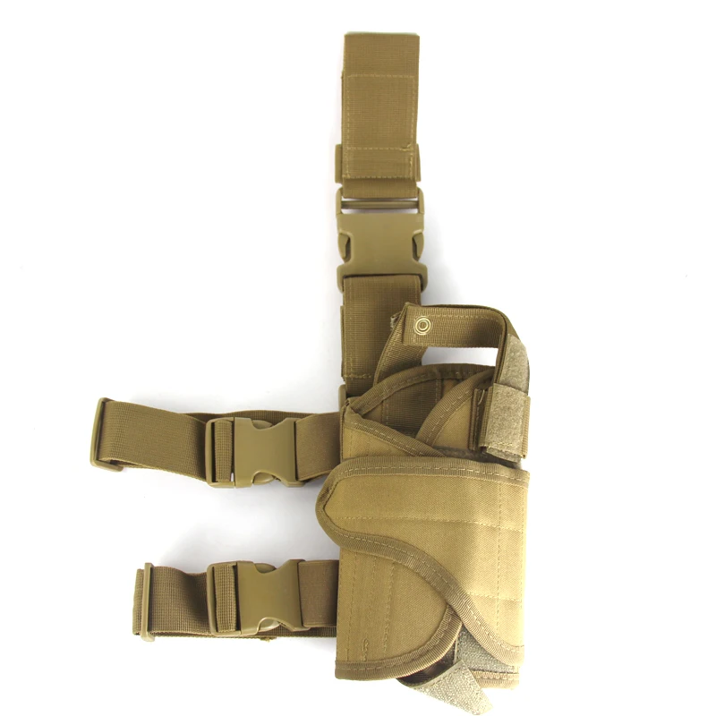 Tactical Pistol Holster Drop Leg Thigh Mag Pouch Right Hand Outdoor