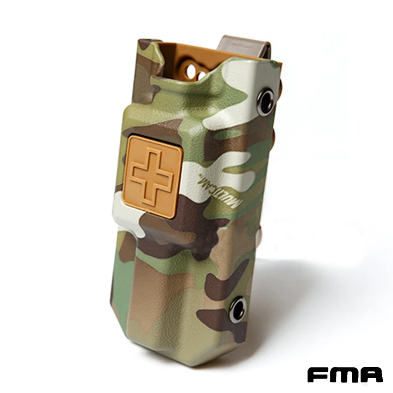 Multicam FMA применение ЖГУТ несущая Сумка Molle медицинское хранение EMT кобуры страйкбол снаряжение тактический жгут сумка для хранения - Цвет: Multicam