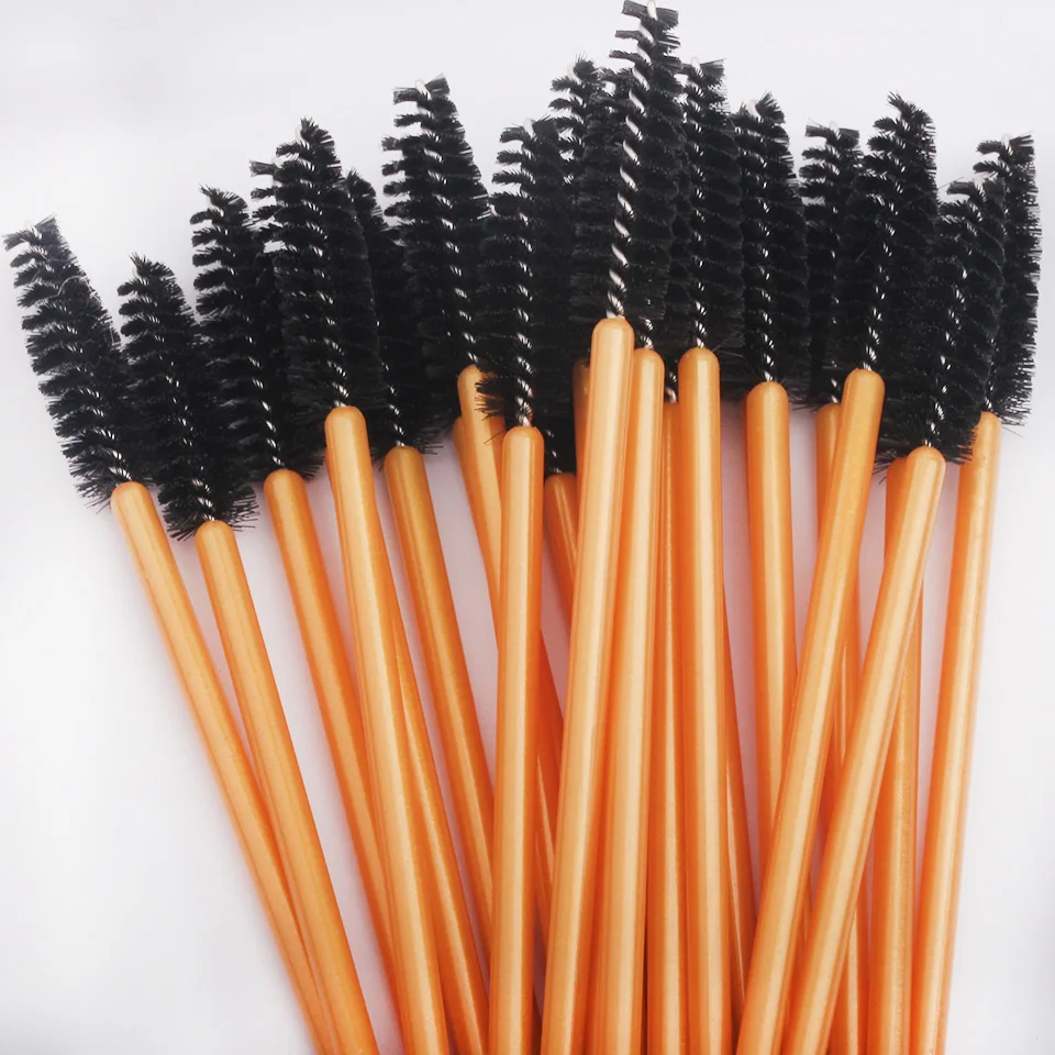 NEWCOME 50Pcs/pack High Quality Disposable Eyelash Brush Mascara Wands Applicator Eyelash Extension Comb Brushes Makeup Tool Kit NEWCOME 50Pcs/pack High Quality Disposable Eyelash Brush Mascara Wands Applicator Eyelash Extension Comb Brushes Makeup Tool Kit