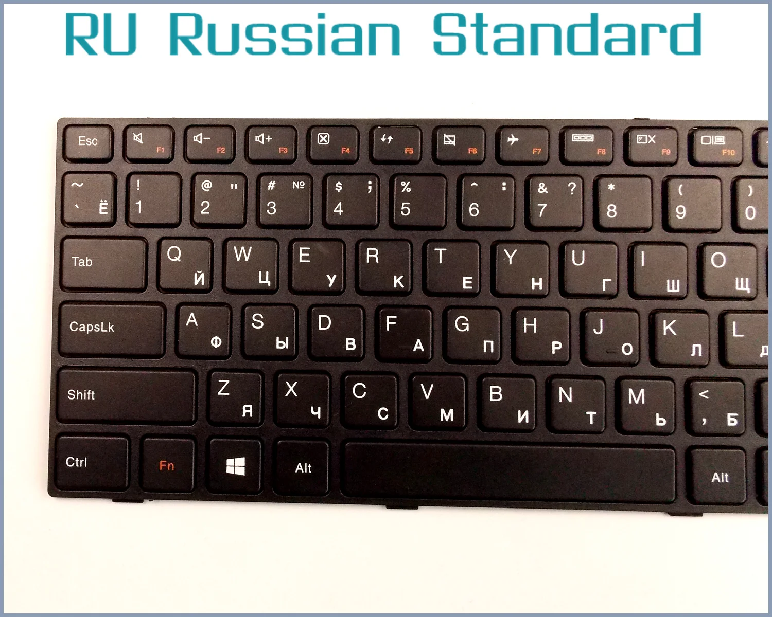  Russian RU Version Keyboard for Lenovo Ideapad 100-15 100-15IBY 100-15IB B50-10 PK131ER1A05 5N20h52
