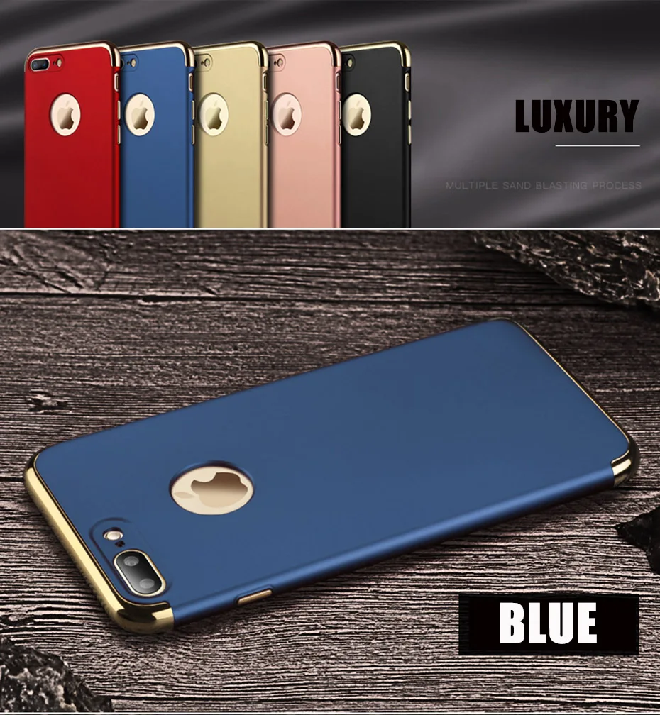 COQUEN Luxury Case For iPhone 6 s 7 Plus Case For Girls Hard Candy Phone Case Full Protection Cover For iPhone 5s se 7 6s 8 10 X (7)