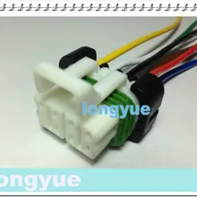 Longyue 2 шт. 1" Универсальный LS1 LS2 LS3 LS7 катушки зажигания соединительный провод жгут двигателя сбоку 30 см проволоки