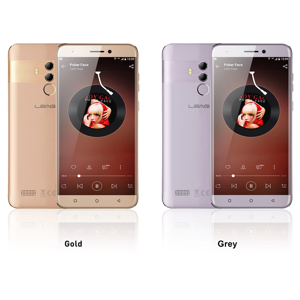  LEAGOO T8s Face ID Smartphone 5.5''FHD Incell RAM 4GB ROM 32GB Android 8.1 MT6750T Octa Core 3080mA