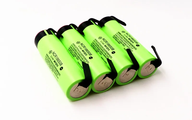 Высокоемкая оригинальная NCR18650B 3,7 V 3400mAh 18650 перезаряжаемая литиевая батарея для Panasonic батарея+ DIY никелевая деталь