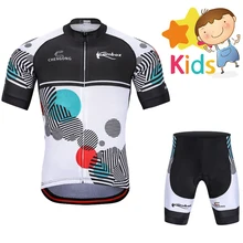 2018 New Design Cycling Clothing Set for Kids Pro Cycling Jersey Set MTB Jersey Children's Bike Wear Ropa Ciclismo Bicycle Wear
