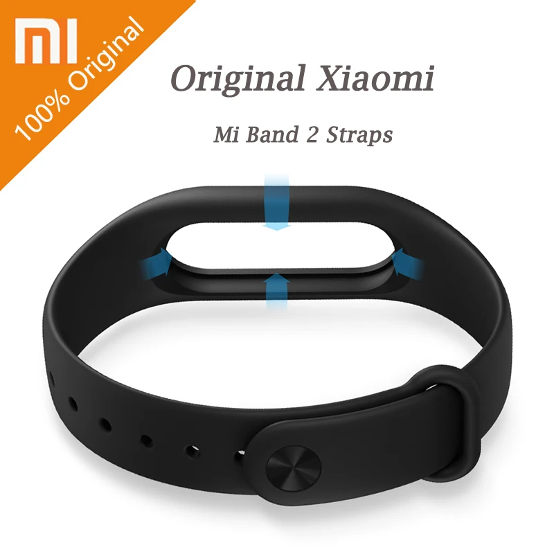 100% оригинальный ремешок Xiaomi Mi Band цветной браслет 2 3 4 аксессуары для браслетов - Фото №1