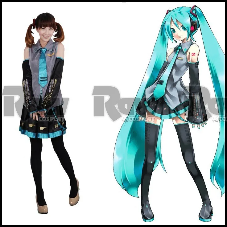 Das Hatsune Mku-Anme-Kostüm könnte das sen was Se brauchen um hr Das Hatsune Mku-Anme-Kostüm könnte das sen was Se brauchen um hr