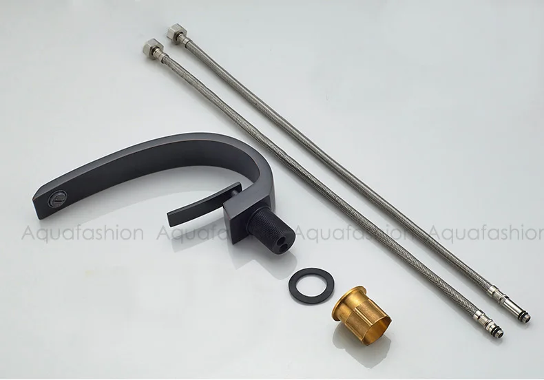 Modern Oil Rubbed Bronze Bathroom Sink Faucet Contemporary Brass Vanity Faucet Chrome Finish Basin Mixer Water Tap (18)