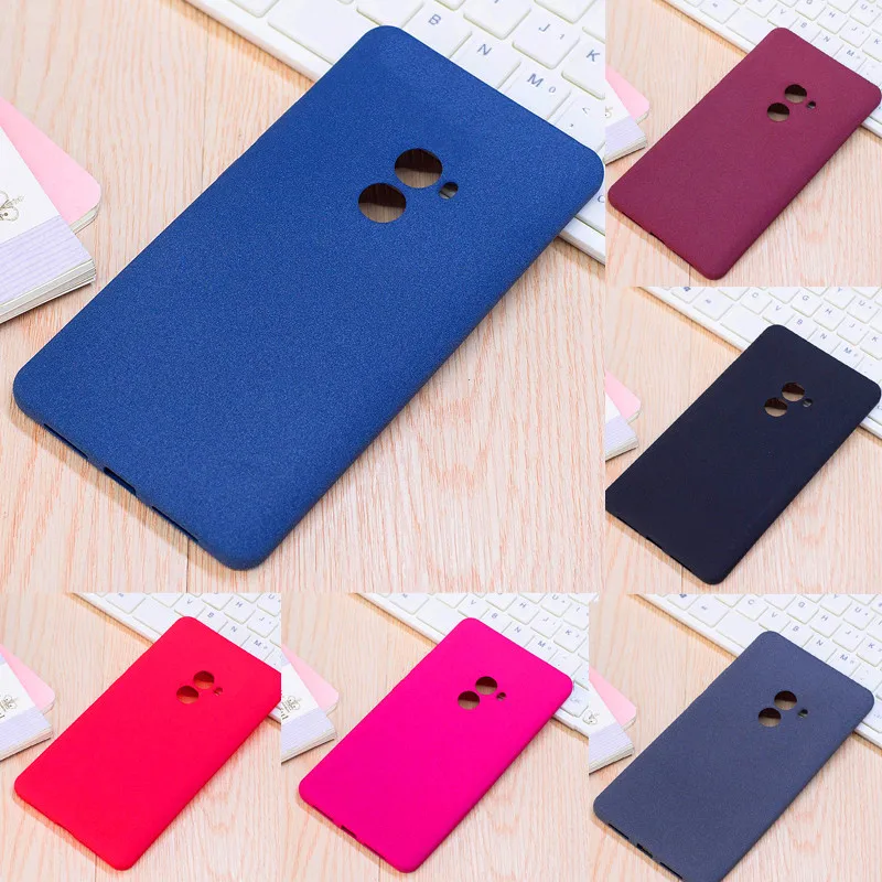 Xiaomi mi x 2 2S силиконовый чехол цветной плюшевый матовый Силиконовый ТПУ мягкий