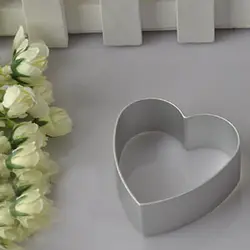 Форма для Рождественской Выпечки алюминиевый любящий в форме сердца сплав форма для выпечки резак формы для выпечки