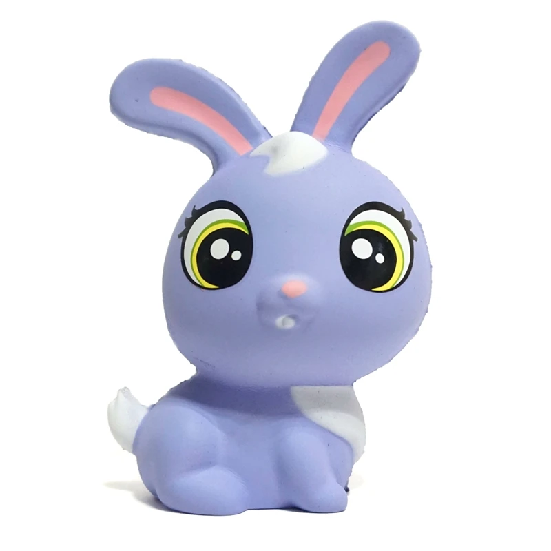Мягкий Джамбо кавайный медленно поднимающийся кролик антистресс снятие стресса сжимает мячи для детей мягкая забавная игрушка сквиш новинка игрушки подарок - Цвет: WNNL045