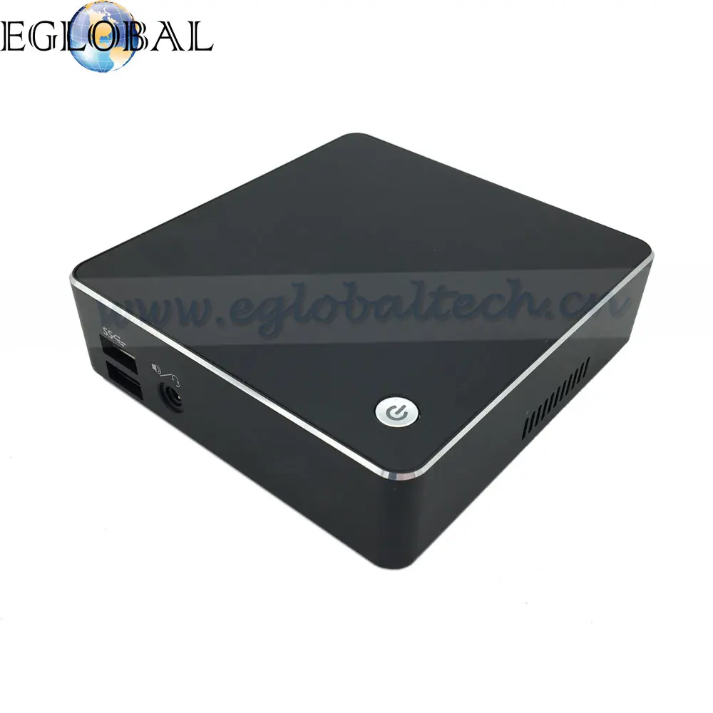 Fanless Palm Computer Mini PC Intel Core i7 5500U 16GB RAM 256GB SSD HD5500 Small as Mouse BT WiFi HTPC Lighter than Tablet PC